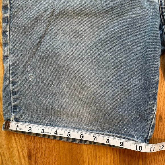 Eddie Bauer Outdoor Outfitter Mens Denim Blue Jean Medium Wash Shorts Size 34 - Picture 11 of 14